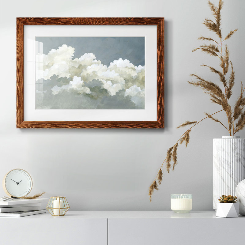 Grands nuages III, Érable, H 26 po x l 38 po