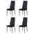 Black Line Velvet Chairs#4 is out of stock