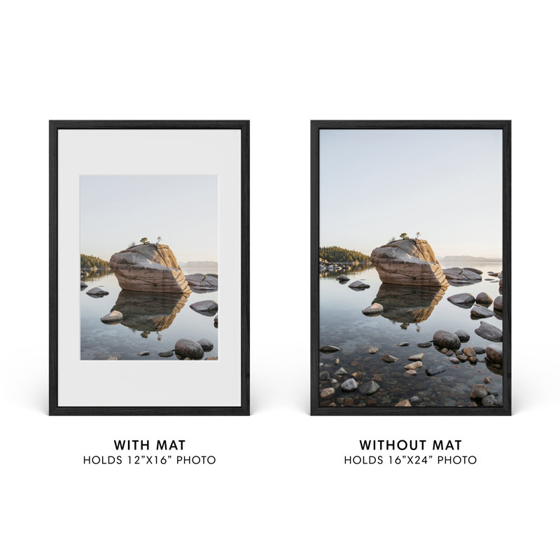 Black Oak 16x24 Picture Frame with Glass