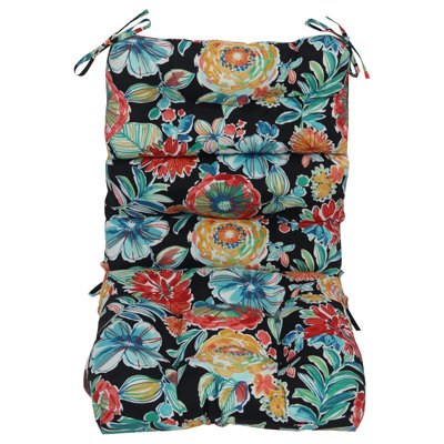 Outdoor Tufted Seat/Back Chair Cushion