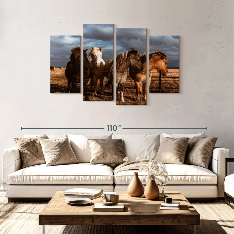 Iceland Pony, 48" H x 75" W