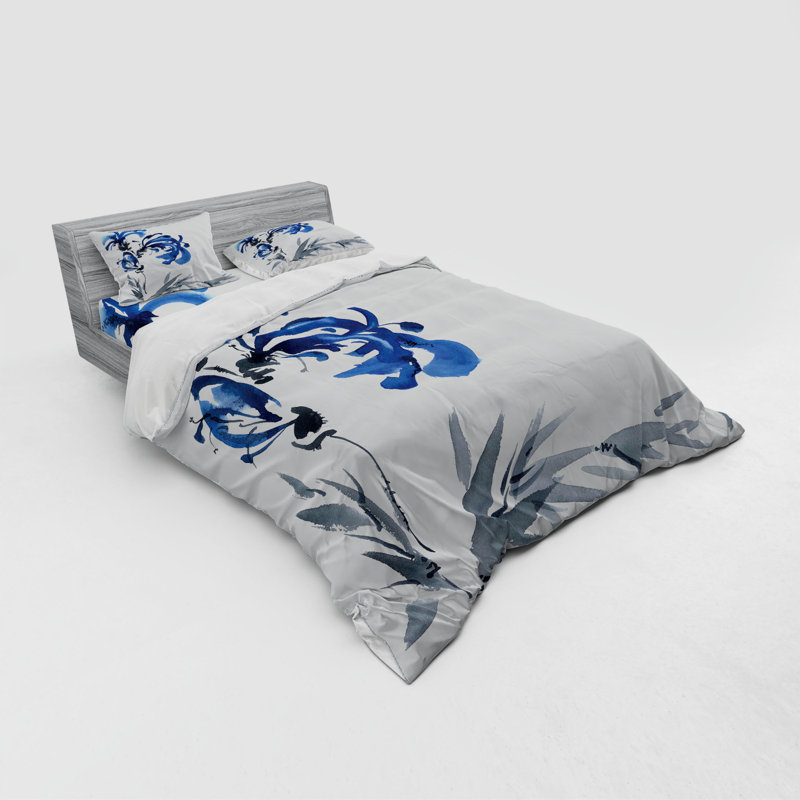 Farmhouse / Country Polyester Duvet Cover, Queen Duvet Cover + 3 Additional Pieces