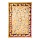 Classic One-of-a-Kind 6' 1" X 9' 2" Hand Knotted Area Rug