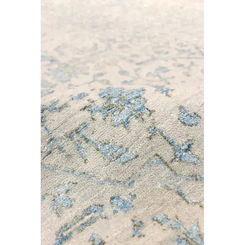 One-of-a-Kind 5'11" x 9' Hand Knotted Area Rug