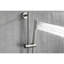Douche à main 59 pouces avec barre coulissante réglable en hauteur de 28 pouces, matériau en acier inoxydable, réglages de jet fonctionnels pour une détente réglable, finition en nickel brossé, fabrication robuste