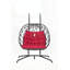 Chaises pour hamac avec support suspendu et coussins résistants aux rayons UV-933055083