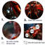 «Modern Modern Red Mantis», ensemble d'impression d'art mural corail sous l'eau-107734460