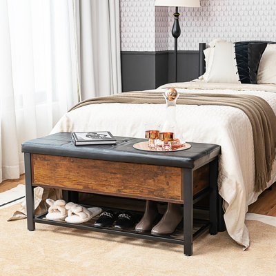 4 Pair Shoe Storage Bench