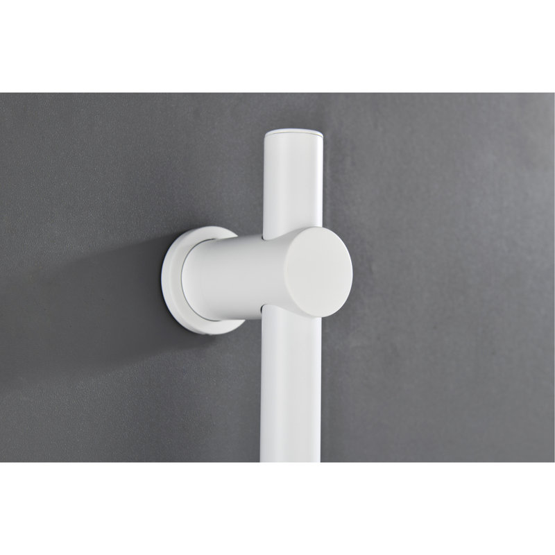 Stainless Steel Shower Slide Bar With Handheld And 69" Extra-Long Hose - Material Robust Rail Ergonomic Design