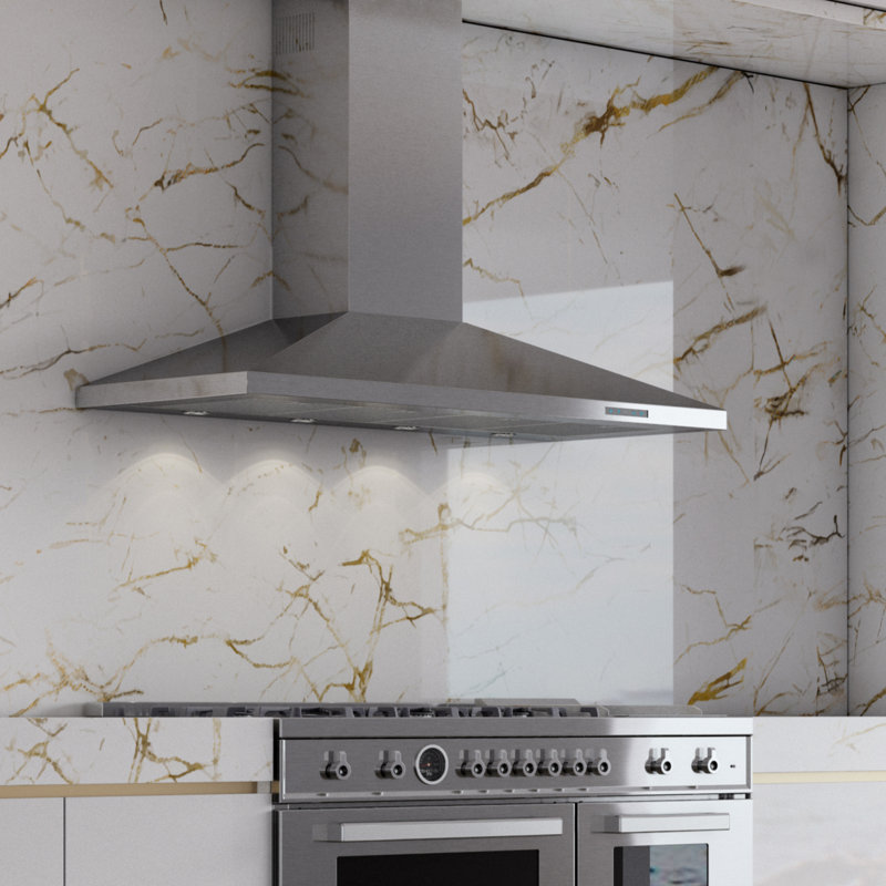 Hotte 48 pouces 48/6 600 CFC Pro Acier inoxydable