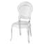 Chaise d'appoint empilable H 18 po Anjel