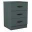 Maybery 3 - Drawer Bedside Table Nightstand-396511594