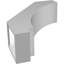 Attelle de genou en PVC de qualité architecturale 5 po x P 14 po x H 18 po-88498504