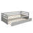 Daybed With Trundle Frame Set, Twin Size-368552404