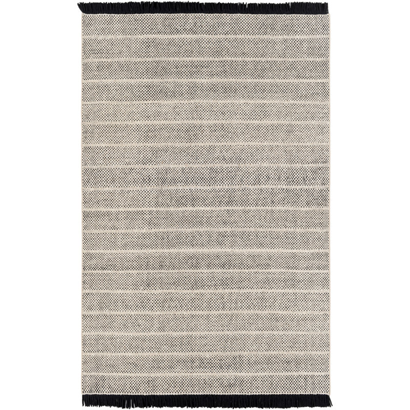 Wool Striped Rug, Rectangle 8' x 10'