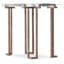 Melange Glass End Table