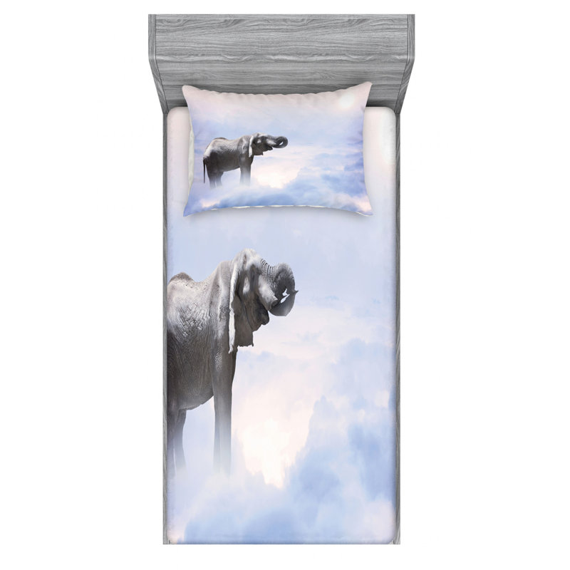 Microfiber Sheet Set, Twin XL Sheet Set with Fitted Sheet