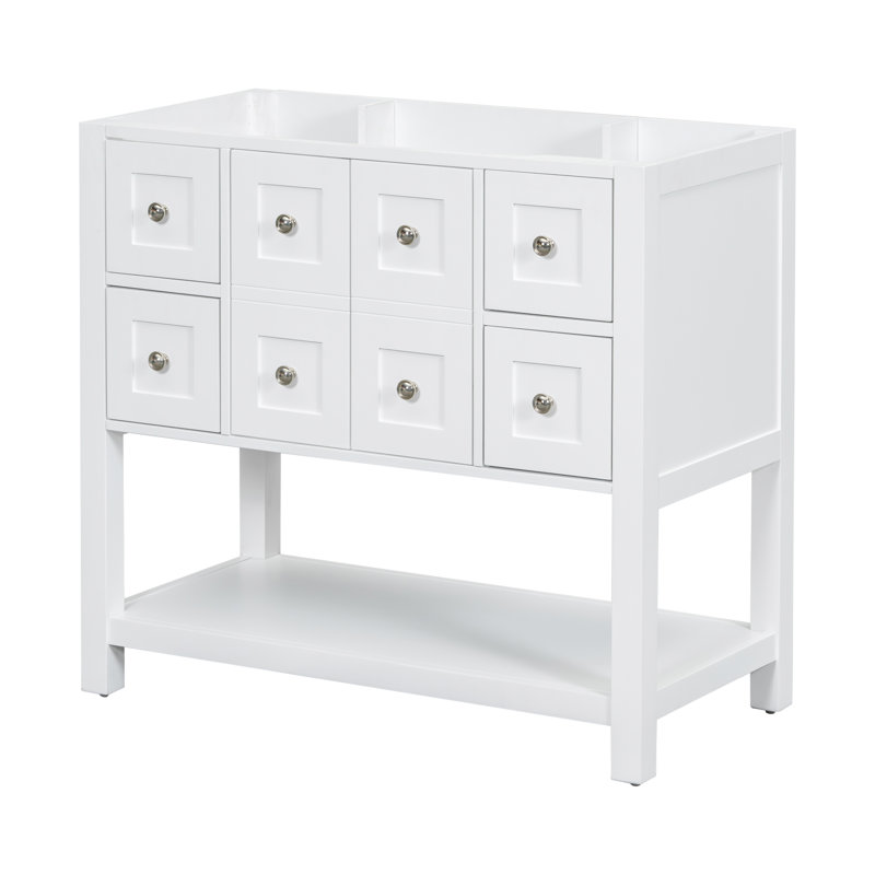 Base de meuble-lavabo simple 35,6 po seulement
