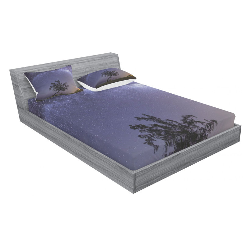 Microfiber Sheet Set, Full Sheet Set with Fitted Sheet