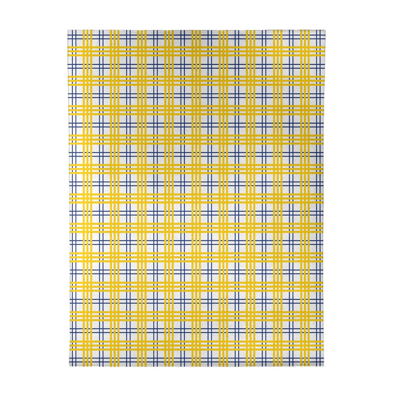 Plaid Indoor Rug, Rectangle 9' x 12'