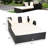 Naomie 52'' Wide Straight Wicker Patio Daybed with Cushions-1910737111