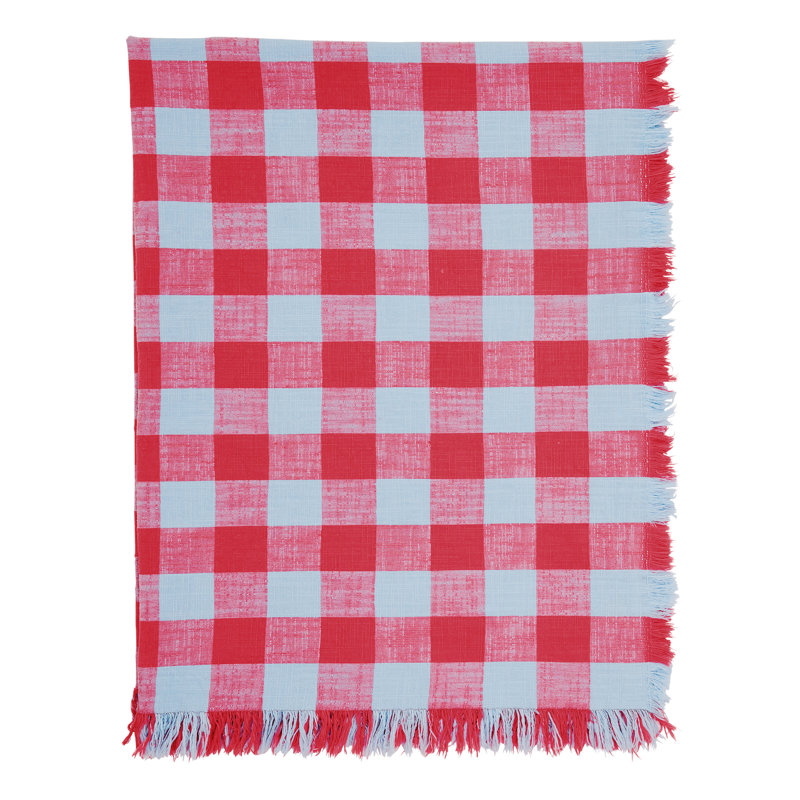 Botanical Bee Cotton Throw