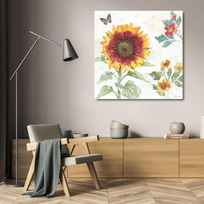 Rosalind Wheeler Grove, Beth Gallery Wrapped Canvas Art Titled: SuFootballower Splendor VII