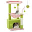33-inch cat tree with large apartment, cat scratching post with deep hammock and comfortable top perch