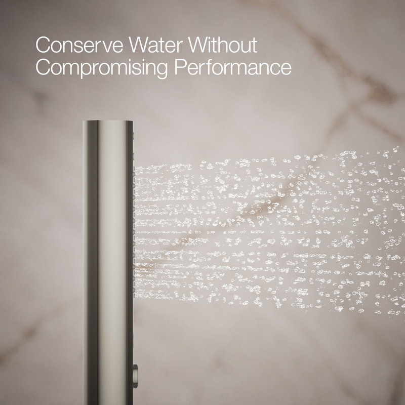 Shift Two-Function Handshower, Multi-Function Handheld Shower Head, 1.75 GPM, Vibrant Polished Nickel