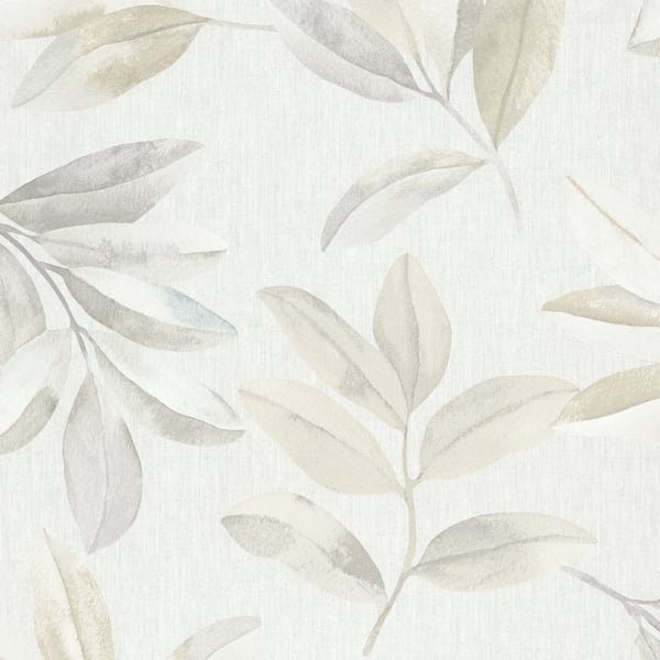 The New Design Book 32.97cm x 53cm Textured Matte Wallpaper Roll, White