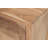 Solid Acacia Wood Tree Trunk 3-Drawer Nightstand