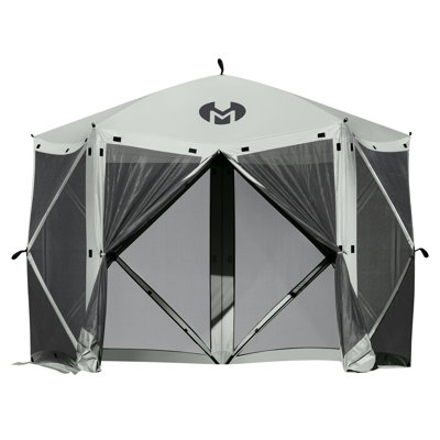 Gazebo Tent Pop-Up Portable 4/5/6-Sided Hub Durable Screen Tent Netted Gazebo Waterproof Pavilion