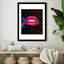 Impression encadrée Fairchild Paris HOT ROSE GLAM - 14 po x 18 po