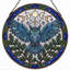 Vitrail Hibou lune vitrail ， 7,8H-1594641224
