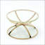 Table basse ronde à 2 niveaux avec structure en métal-679660124-679660123