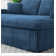 Chaise longue Méridienne intérieure, canapé-lit surdimensionné et canapé-lit