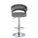 Christal Swivel Upholstered Adjustable Height Counter Stool