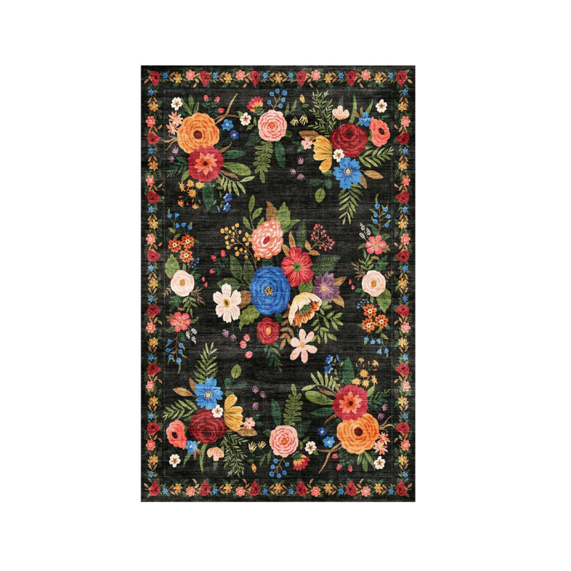 Floral 120cm X 180cm Area Rug