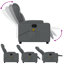  Fauteuil de massage inclinable gris-1755054179