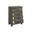 Mobilier de chambre à coucher moderne de style transitionnel 1pc
