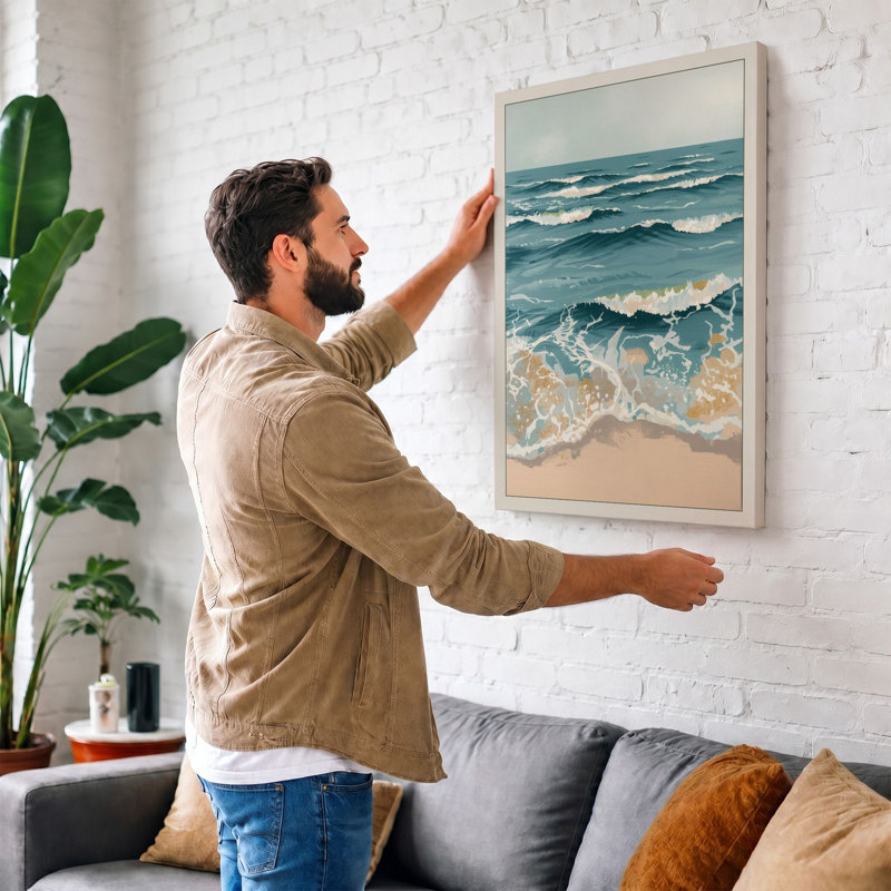 Print, 36x24 - 91.4 x 61.0 cm, Ochre Border