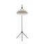 Emile Floor Lamp-Flax Linen