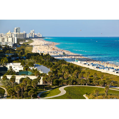 South Beach, Miami, Florida par Egd numérique - Photographie sur toile tendue