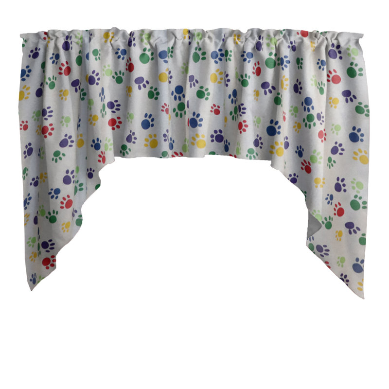 Cantonnière Paw, Coloré