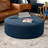 Natacia Round Couch Ottoman – Oversized Giant Coffee Table & Foot Rest, Luxe Boucle-124376496-77710809