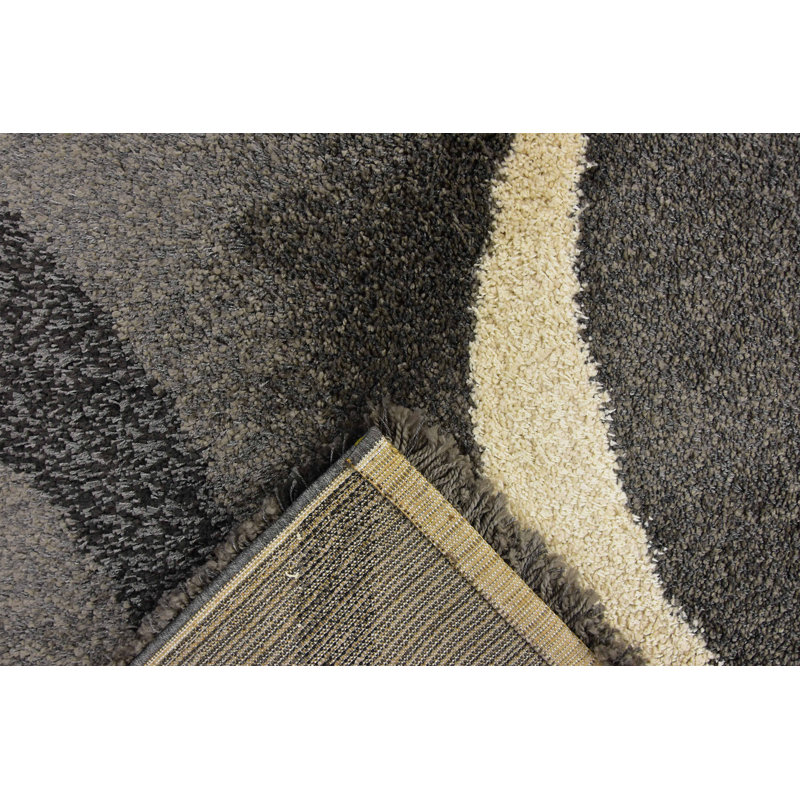 Shaggy Abstract 140cm X 200cm Area Rug
