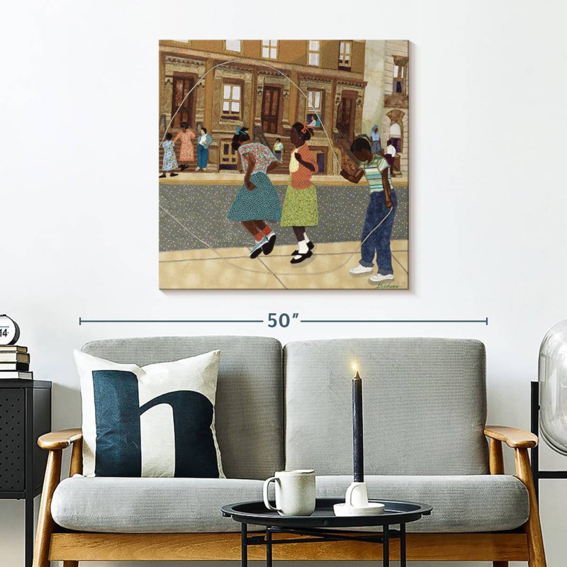 Leisha Double Dutch, 30" H x 30" W