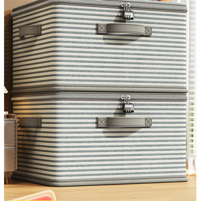 Latitude Run® Fabric Clothing Storage Box