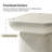 Alduara 19.75" Tall Modern Concrete Top End Table-1567443139