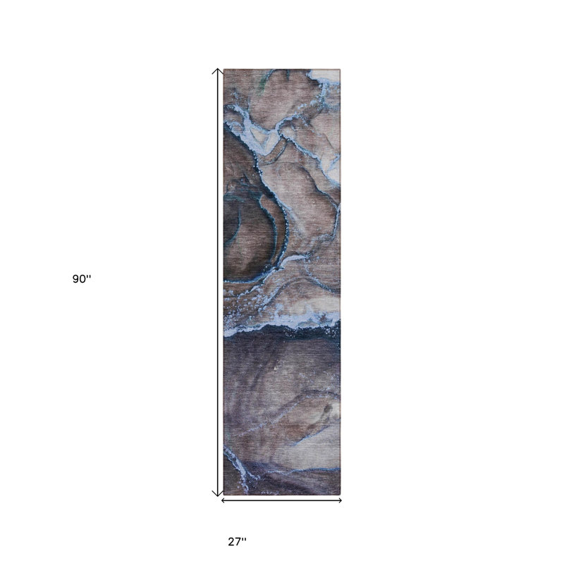 Tapis de couloir d'extérieur 8 pi